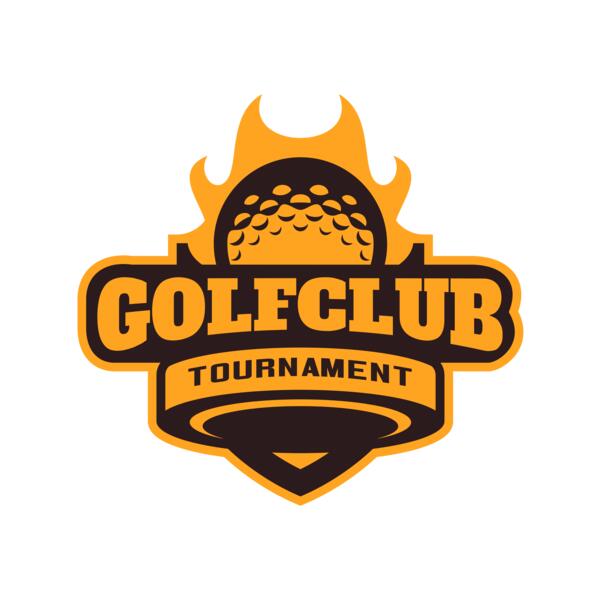 Golf Club Tournament logo template 04 Thumbnail