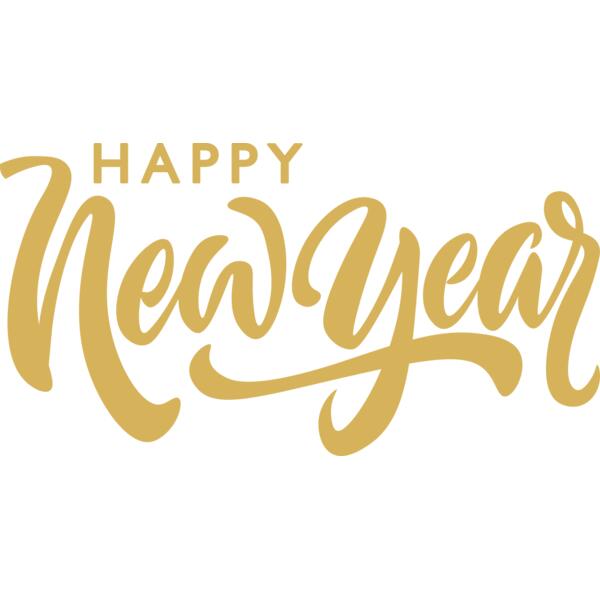 Happy New Year Gold Thumbnail