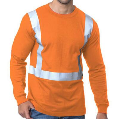 USA-Made 50/50 Hi-Visibility Long Sleeve T-Shirt Thumbnail
