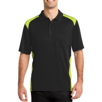 Select Snag Proof Two Way Colorblock Pocket Polo Thumbnail