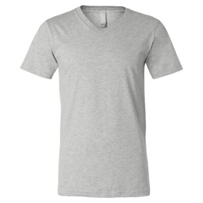 Heather CVC V-Neck Tee Thumbnail