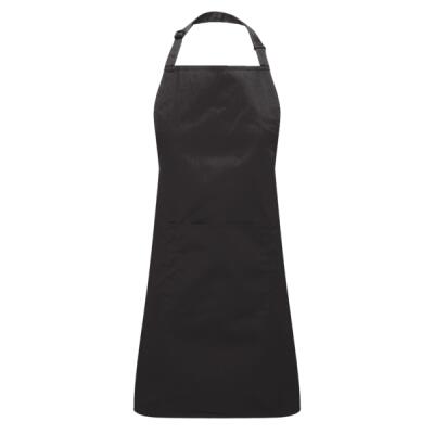 Recycled Bib Apron with Pocket Thumbnail