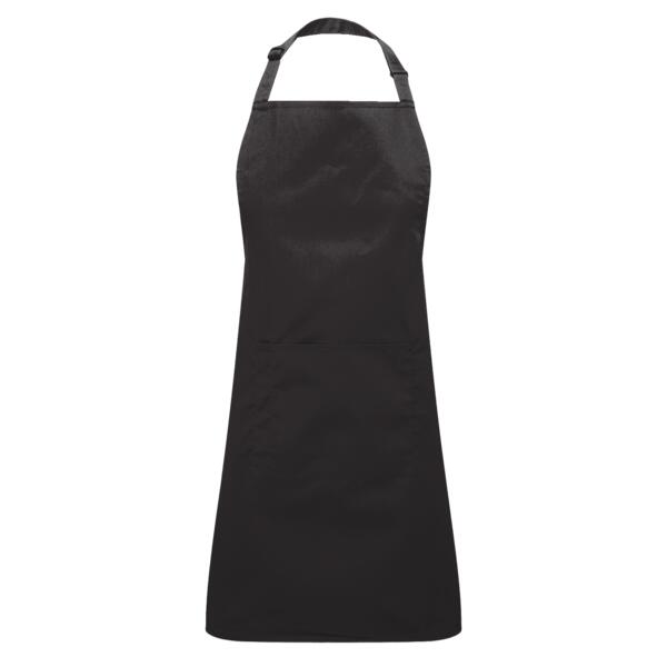 Recycled Bib Apron with Pocket Thumbnail