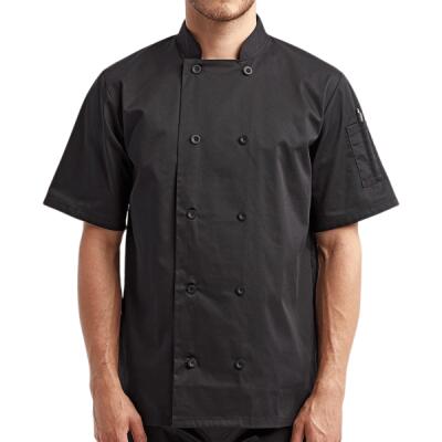Short Sleeve Recycled Chef Coat Thumbnail