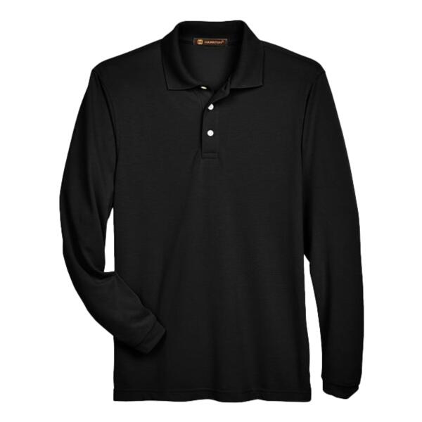 Easy Blend™ Long Sleeve Polo Thumbnail