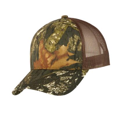 Structured Camouflage Mesh Back Cap Thumbnail