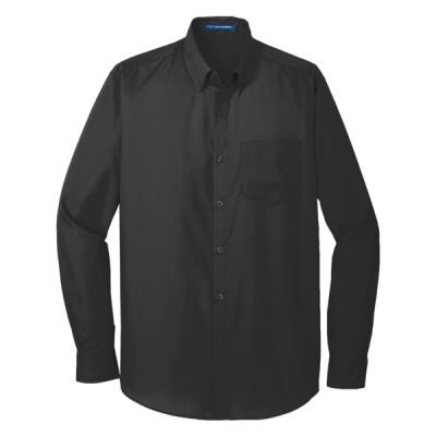 Long Sleeve Carefree Poplin Shirt Thumbnail