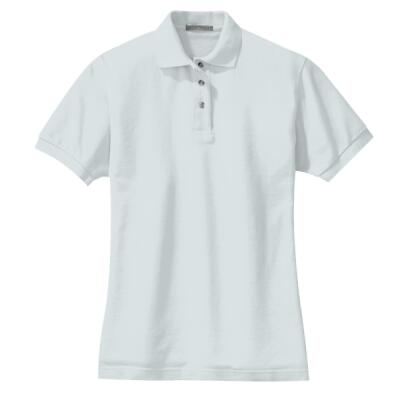 Women's Heavyweight Cotton Pique Polo Thumbnail